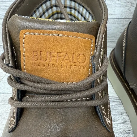 Like New- Men’s Buffalo David Bitton Metcalf Chukka Boots Brown Sz 8.5 - Picture 3 of 11